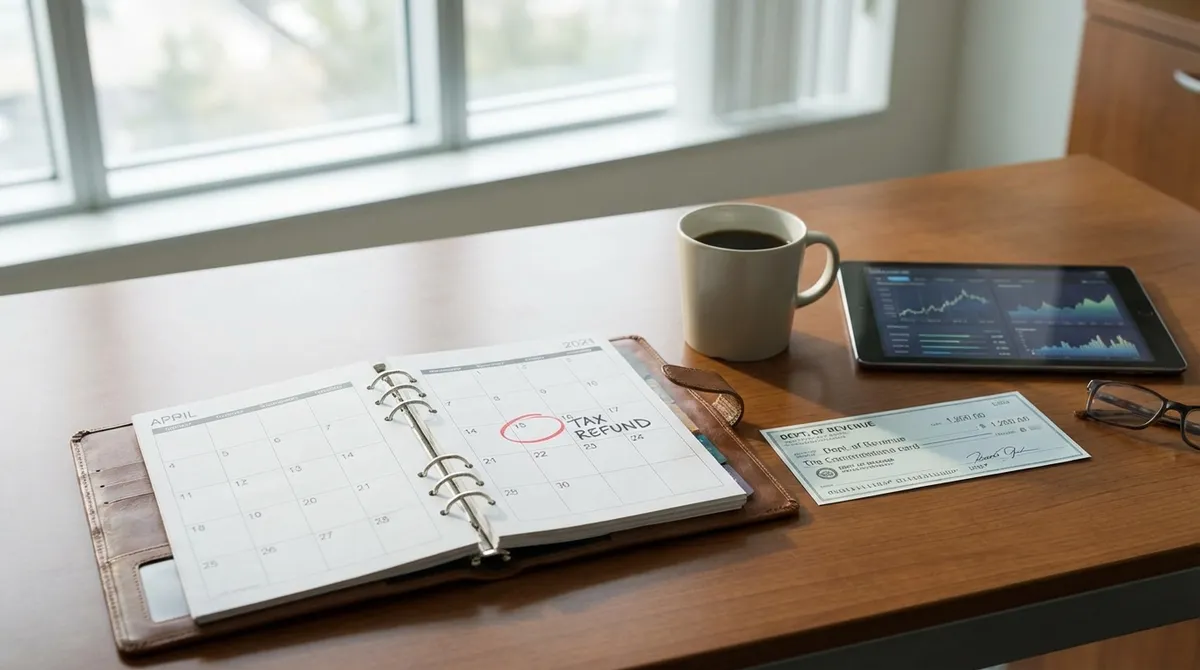 Income Tax Refund Calculator and Timing Calendar